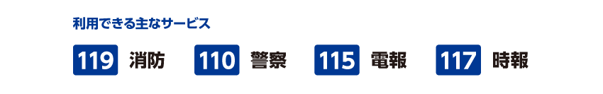 ダイバーPHONE緊急通報